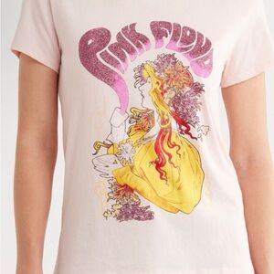Lucky Brand Women's Pink Graphic Tee